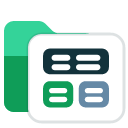 Multi-record CSV icon